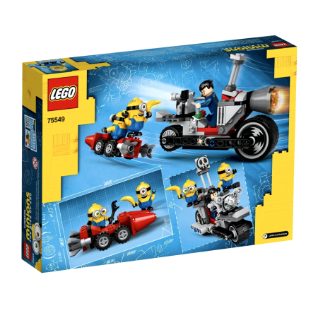 LEGO Minions 75549 Niepowstrzymany motocykl ucieka